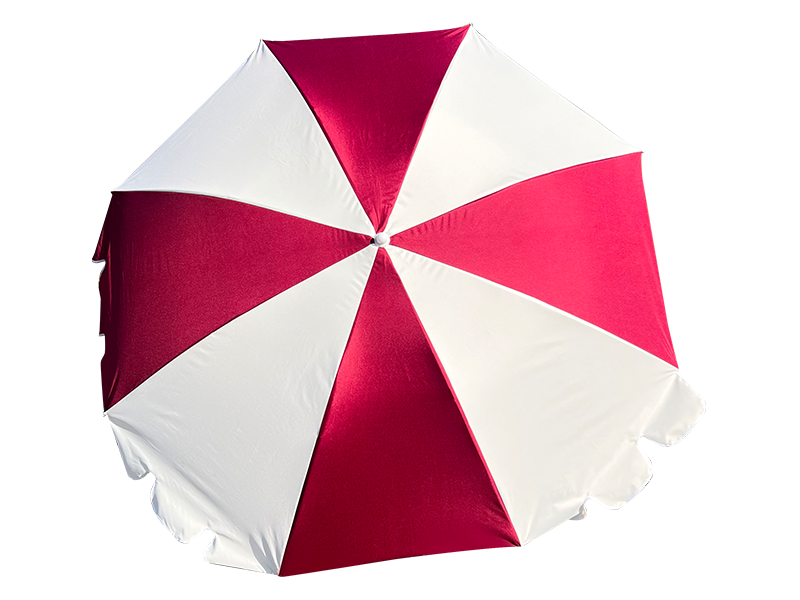 Rama z włókna 2M, lekki aluminiowy trzonek, zwykły parasol przeciwsłoneczny.