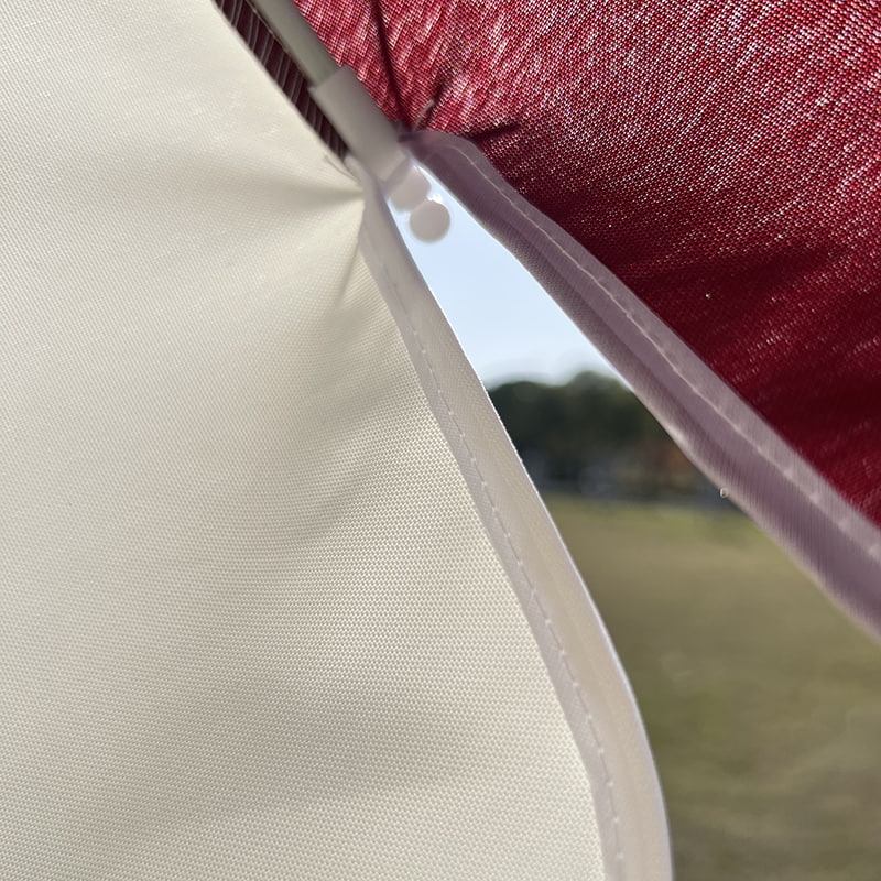 Rama z włókna 2M, lekki aluminiowy trzonek, zwykły parasol przeciwsłoneczny.