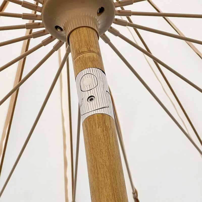 Ręcznie wyginany parasol krajobrazowy o długości 2,8 m