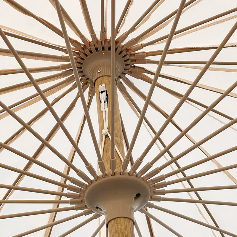 Ręcznie wyginany parasol krajobrazowy o długości 2,8 m