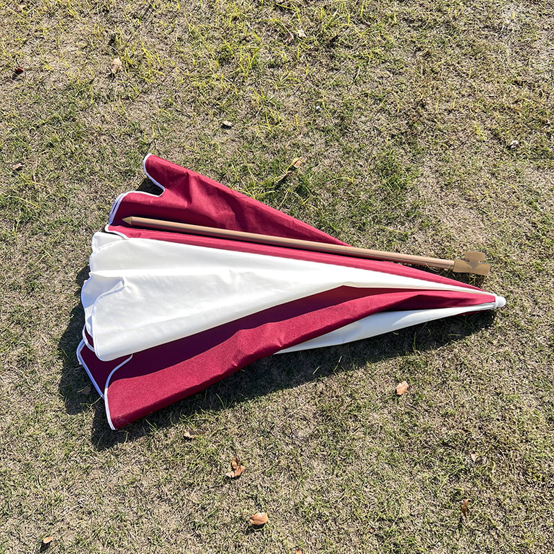 Rama z włókna 2M, lekki aluminiowy trzonek, zwykły parasol przeciwsłoneczny.