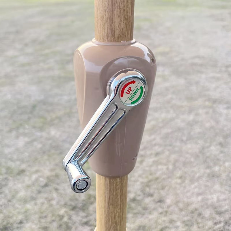 Ręcznie wyginany parasol krajobrazowy o długości 2,8 m