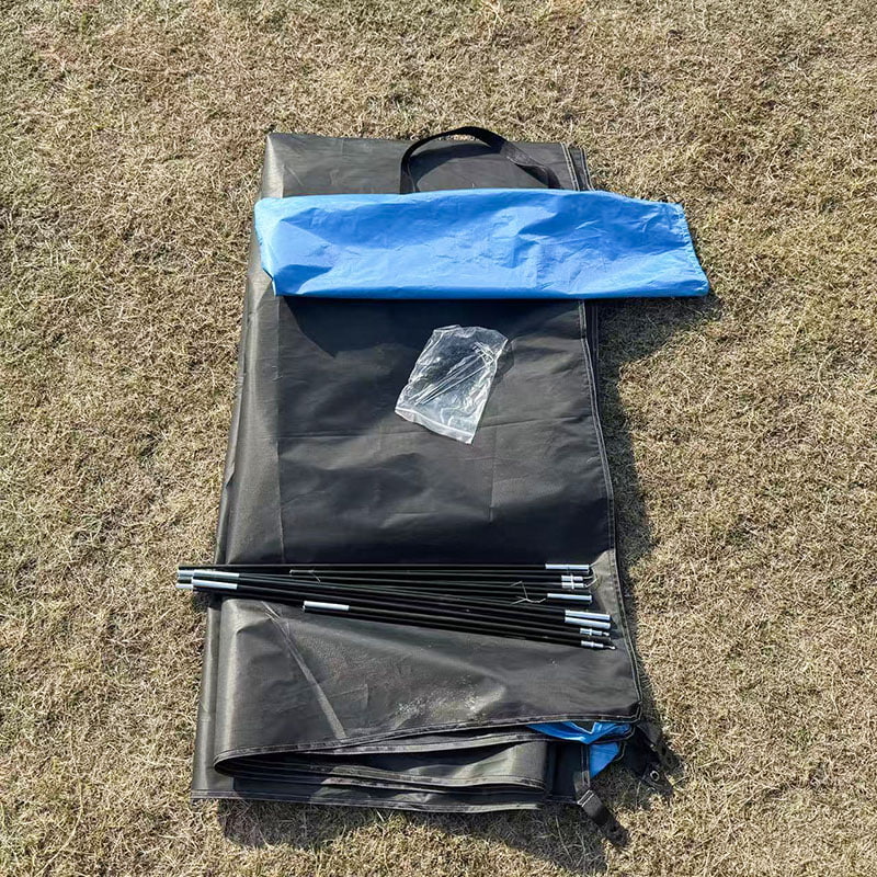 Lekki, trójstronnie wentylowany namiot plażowy