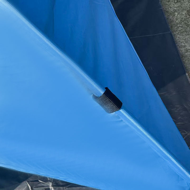 Lekki, trójstronnie wentylowany namiot plażowy