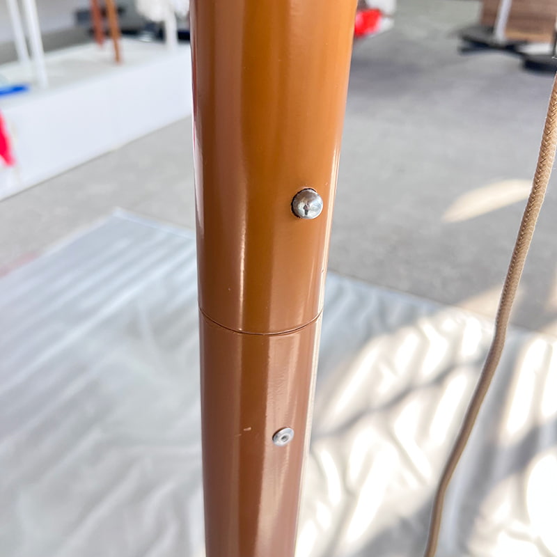 Parasol ogrodowy ze słomy o długości 3 metrów