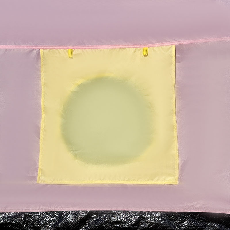 Kolorowy składany namiot dla dzieci na świeżym powietrzu